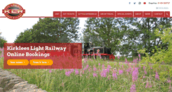 Desktop Screenshot of kirkleeslightrailway.com
