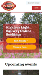 Mobile Screenshot of kirkleeslightrailway.com